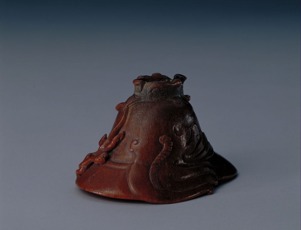 图片[2]-Rhinoceros horn carved bird cup-China Archive